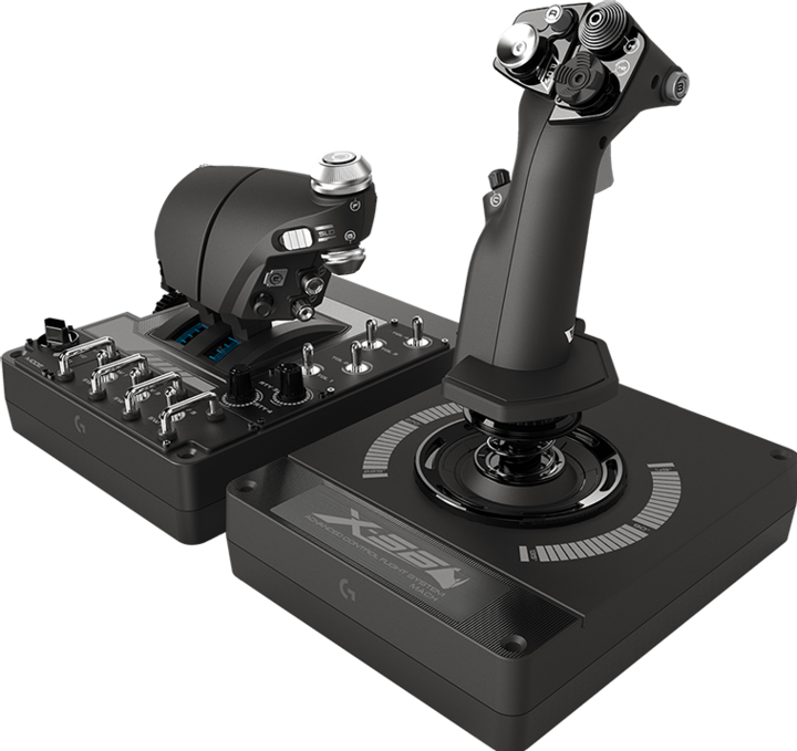 Produktbild Logitech G X56 HOTAS USB Schwarz (PC)