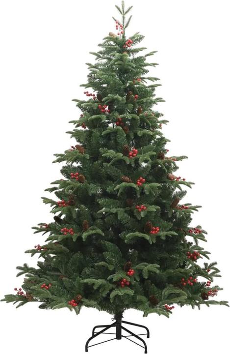 Produktbild vidaXL künstlicher klappbarer Weihnachtsbaum (180 cm)
