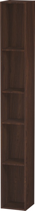 Duravit Regalelement L-CUBE 180x180x1400mm nussbaum gebürstet