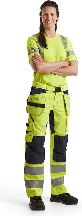Produktbild Blakläder High Vis +Stretch Arbeitshose Damen (46)