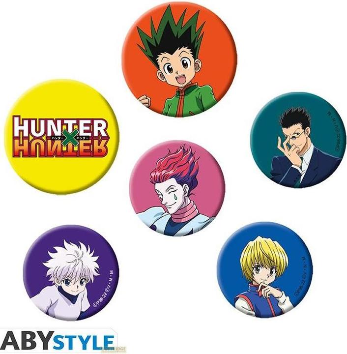 Immagine prodotto ABYstyle HUNTER X HUNTER - Badge Pack - Characters X4
