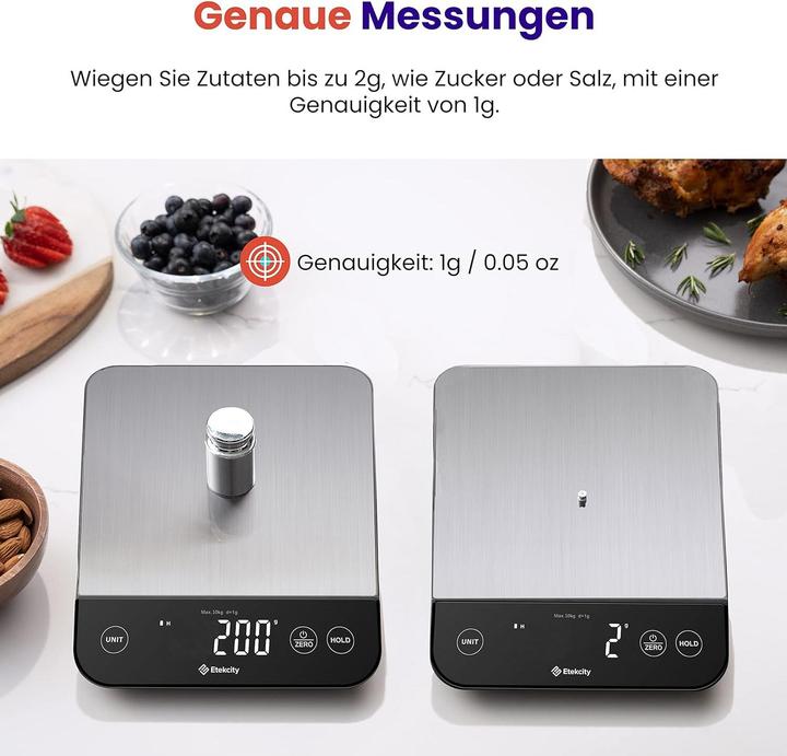 Actual product image Etekcity Digitale Küchenwaage
