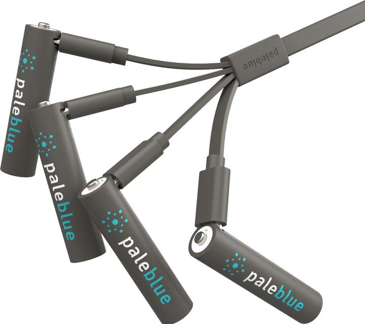 Image du produit Pale Blue Pack de 4 AAA (4 pcs, AAA, 750 mAh)