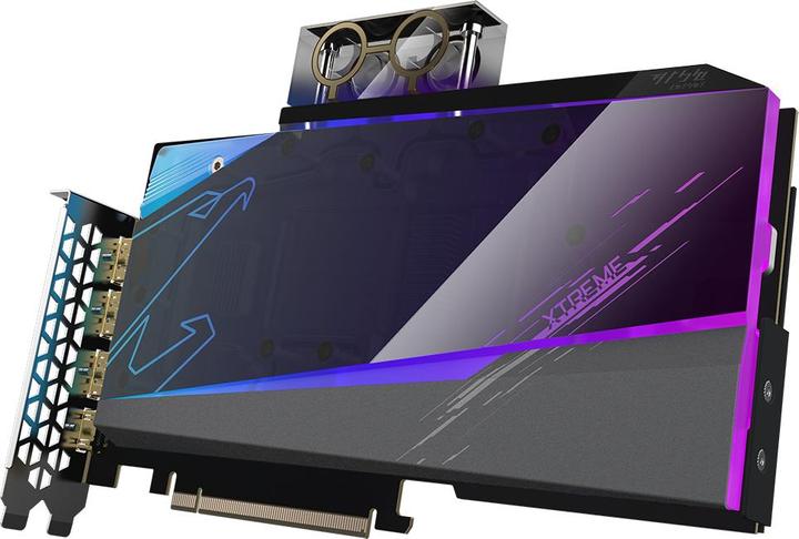 Produktbild Gigabyte AORUS GeForce RTX 4070 TI XTREME WATERFORCE WB (12 GB, GDDR6X)