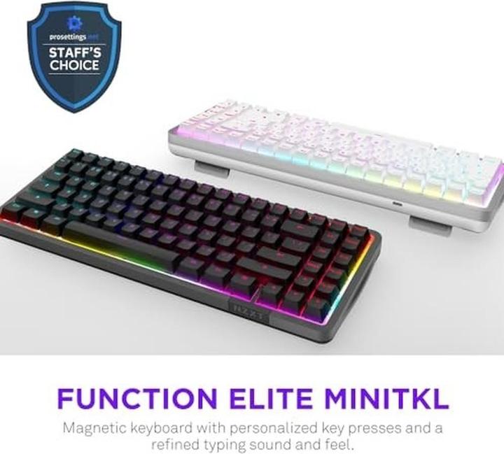 Produktbild NZXT FUNCTION Elite MiniTKL White (US) (KB-101NW-US) (US)