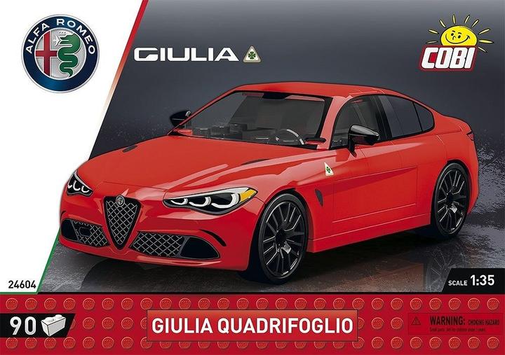 Image du produit Cobi Alfa Romeo Gulia Quadrifoglio