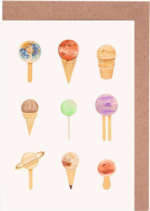 Actual product image Juniqe Planetarium Sugarium - Ice Cream (15 pcs.)