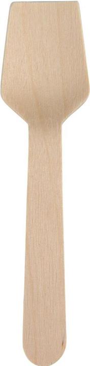 Produktbild Abena Eislöffel, 9,5 cm, Holz (100 x)