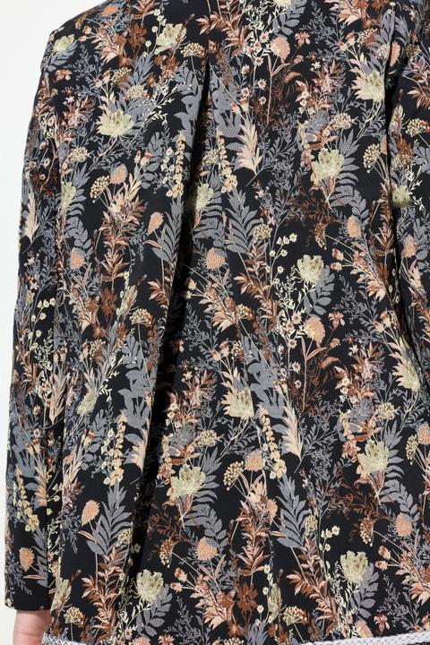Immagine prodotto Ulla Popken Giacca con jacquard, collo da camicia e bottoni decorativi (54)