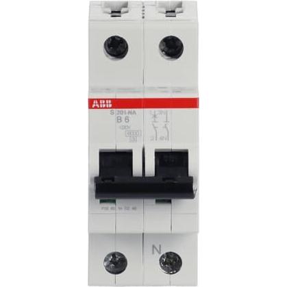 Thumbnail - ABB, Schutzschalter, S201-B6NA Sicherungsautomat 6A pro M compact 1p+NA