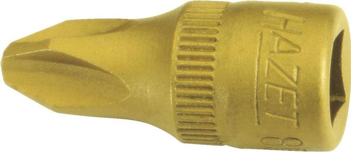 Actual product image HAZET Screwdriver socket 8506-PH3 ∙ Square, hollow 6.3 mm (1/4 inch) ∙ Cross recess profile PH ∙ PH…