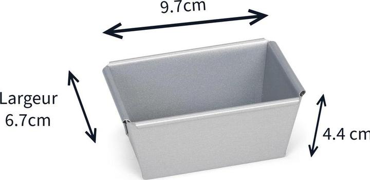 Produktbild Patisse Silver-Top Mini-Brot-Form 9cm