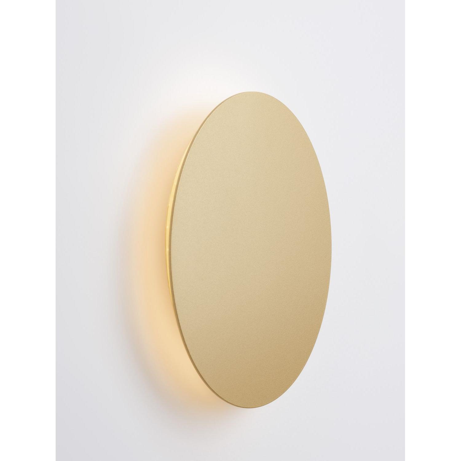 Thumbnail - Nova Luce, Wandleuchte + Deckenleuchte, CYRCLE LED Wandleuchte Gold 12W Warmweiss 22x3,2x22cm 9248156