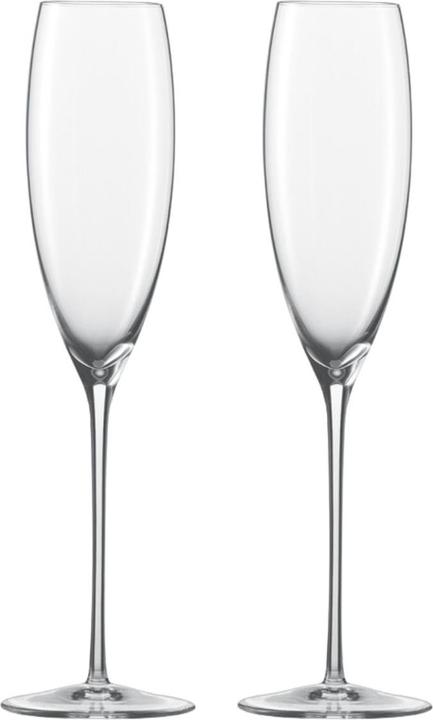 Produktbild Zwiesel GLAS Serie ENOTECA Sektglas 2 Stück Inhalt 214 ml Sektkelch (21.40 cl, 2 Gläser, Sektgläser)