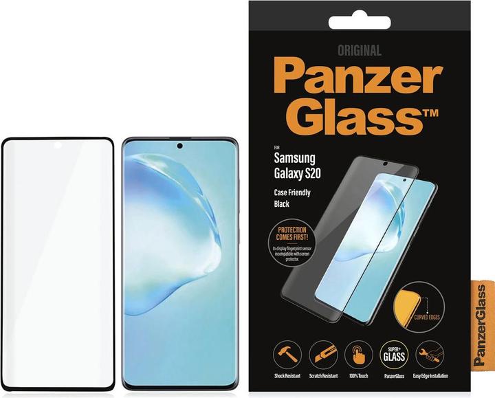 Actual product image PanzerGlass Case Friendly (1 pcs., Samsung Galaxy S20 5G, Samsung Galaxy S20+)
