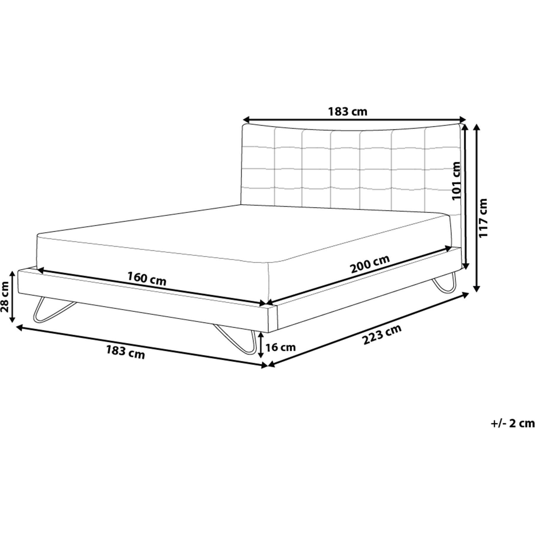 Thumbnail - Beliani, Bett, Lannion (160 x 200 cm)