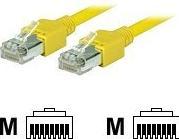 Image du produit Tecline Câble patch Daetwyler S/UTP, Cat 5e, jaune, 3,0 m très flexible, avec connecteurs Hirose TM11 (S/UTP, CAT5e, 3 m)