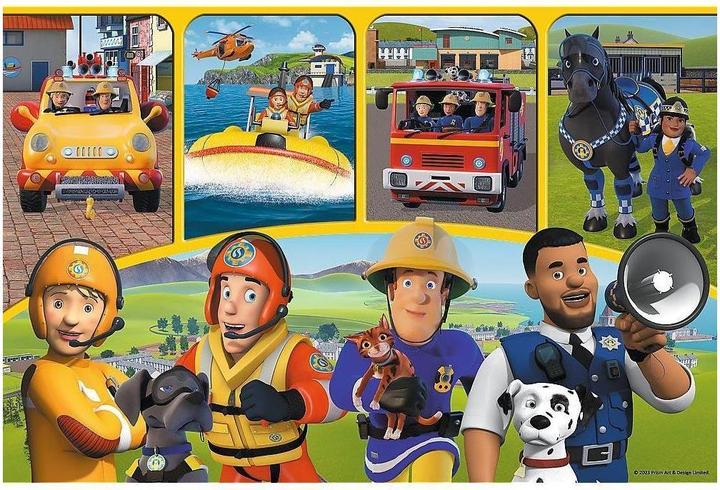 Actual product image Trefl Puzzle 24 Elements Maxi Fireman Sam and Friends (24 pieces)