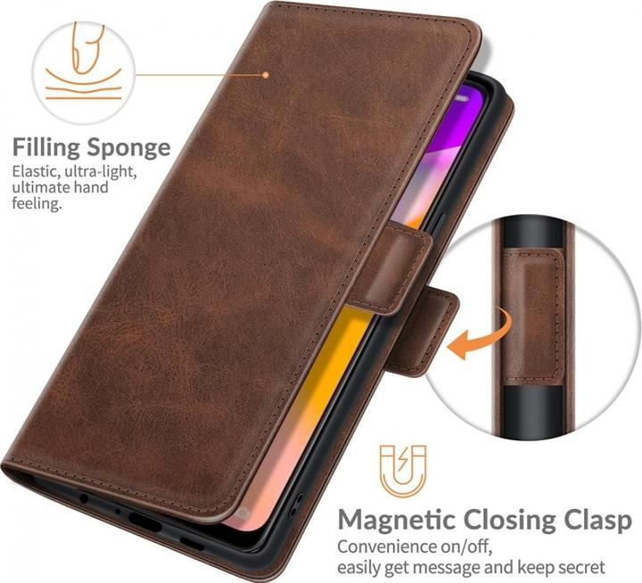 Produktbild Screenguard Oppo A94 5G CardLounge Lederhülle (Oppo A94 5G)