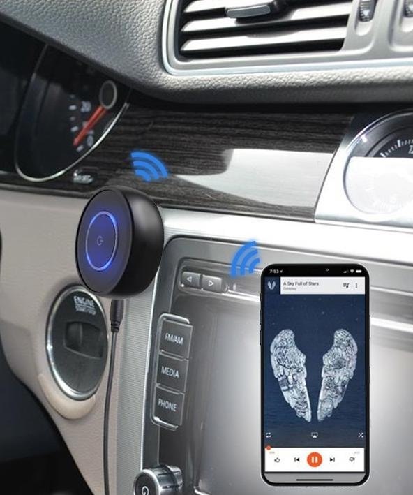 Immagine prodotto Akashi Trasmettitore Audio Senza Fili Jack / Bluetooth (Trasmettitore e ricevitore)