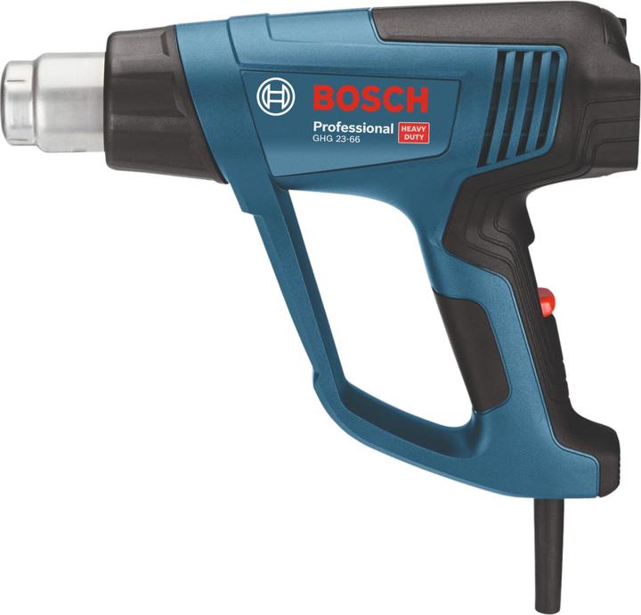 Produktbild Bosch Professional Heissluftgebläse GHG 23-66 Professional + 5-teilges Zubehör (blau/schwarz, 2.300 Watt, L-BOXX)