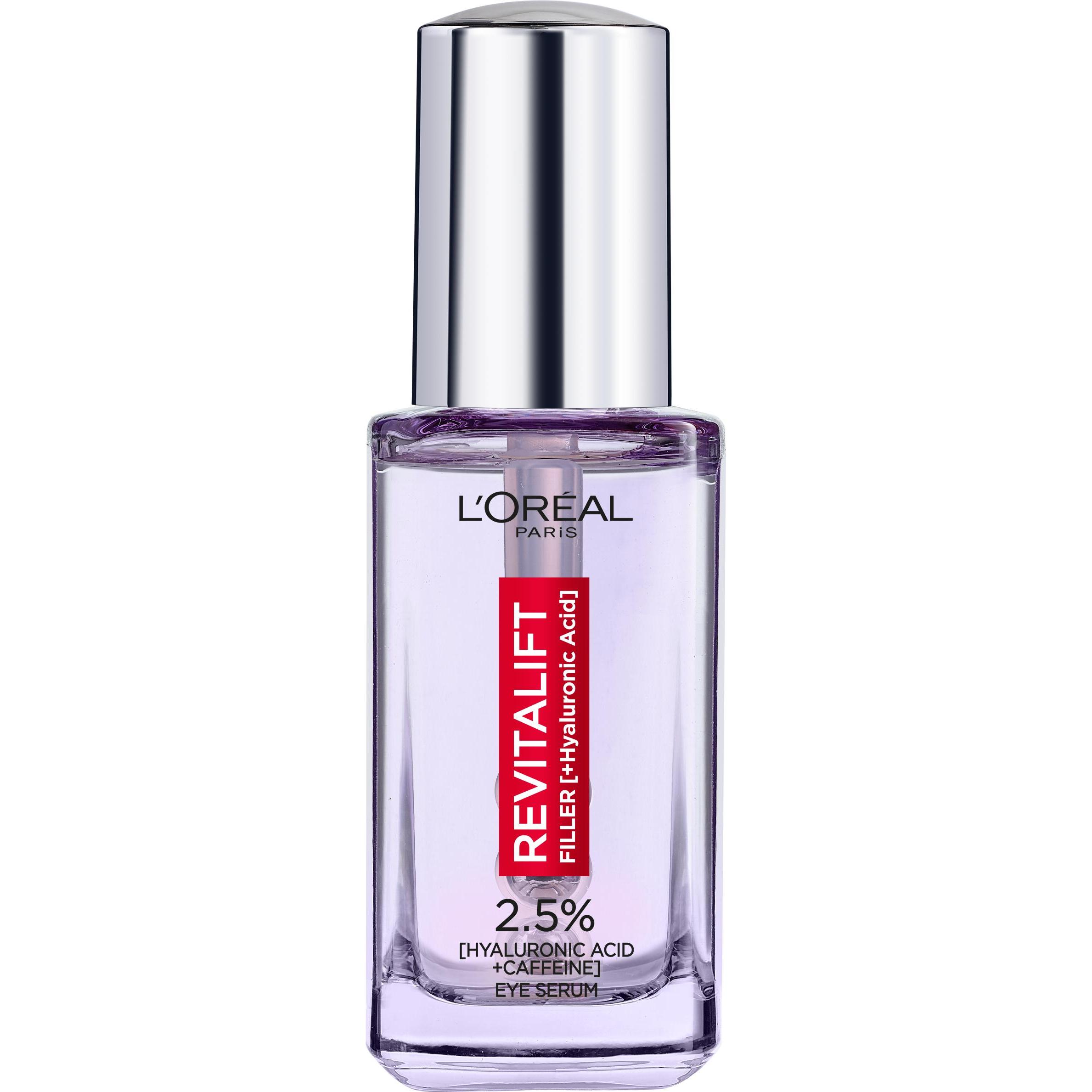 L'Oréal Paris, Augenpflege, L'Oréal - Paris Revitalift Filler Eye Serum - 20ml (Augenpflege Serum, Nacht, Tag, 20 ml)