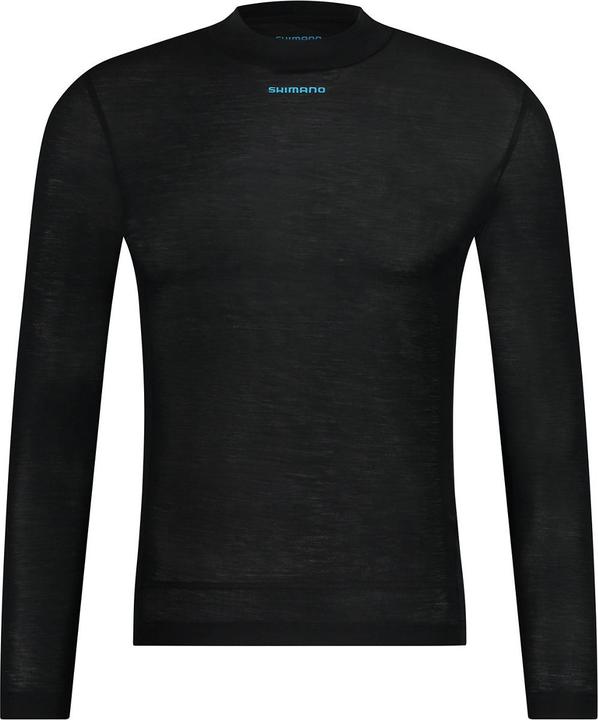 Shimano Vertex prima couche de base à manches longues BLACK L (L)