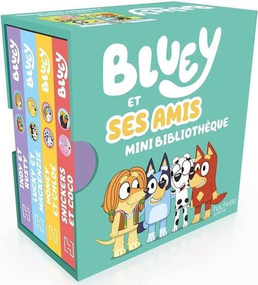 Bluey et ses amis : mini bibliothèque (Français, Collectif, 2025)