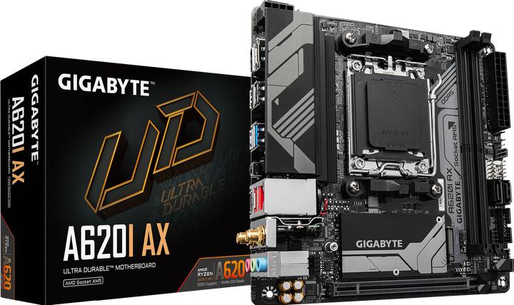 Gigabyte A620I AX (AM5, AMD A620, Mini-ITX)