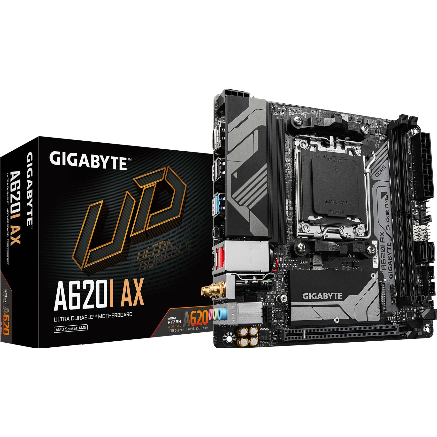 Gigabyte A620I AX (AM5, AMD A620, Mini-ITX), Mainboard