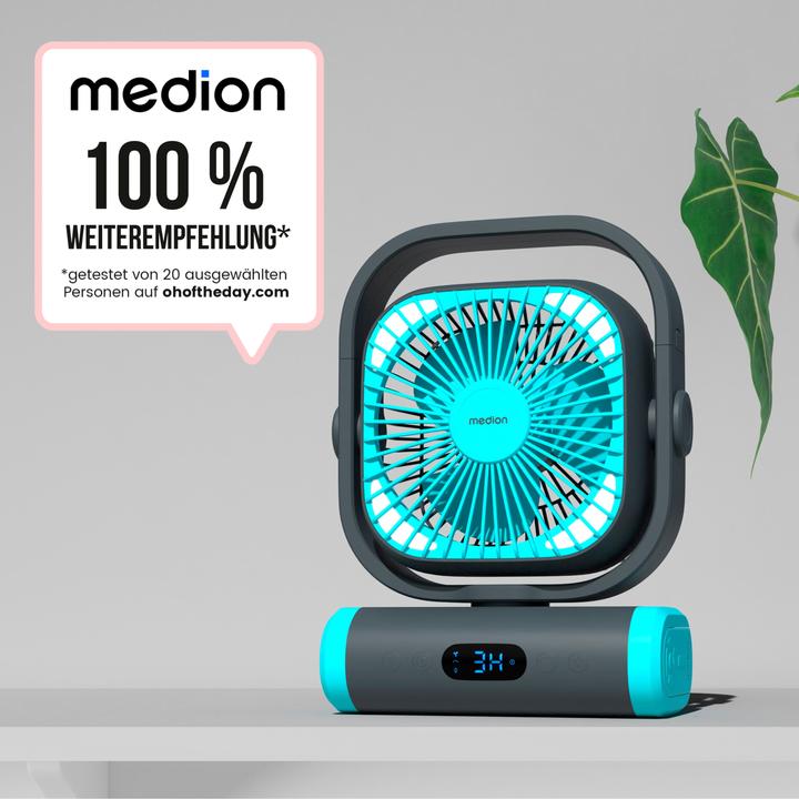Produktbild Medion LIFE Camping Ventilator E10 TF (48 dB)