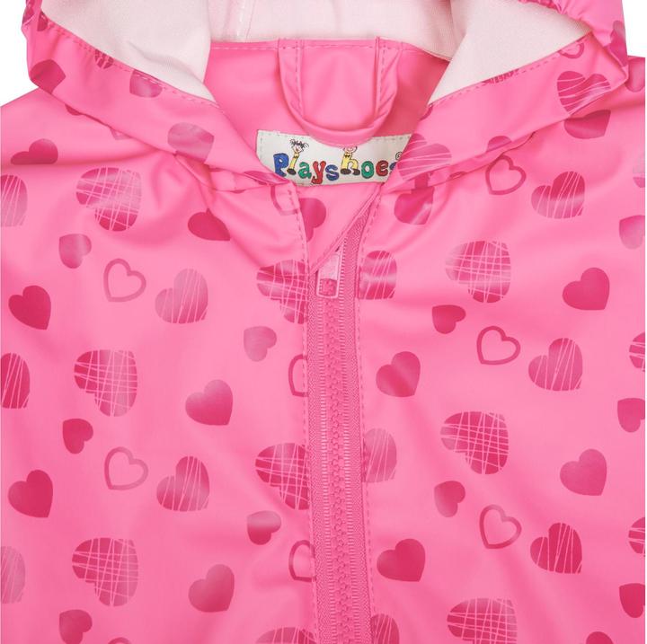 Produktbild Playshoes Regen-Overall Herzchen allover (92)