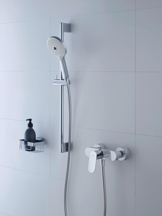 Image du produit Duravit Barre de douche 900mm chromée