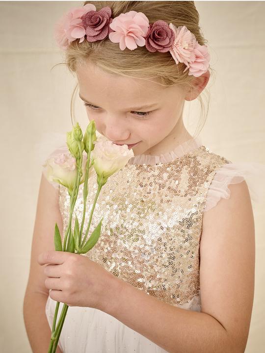 Produktbild Vertbaudet Mädchen Festkleid mit Pailletten und Glitzertüll (92)