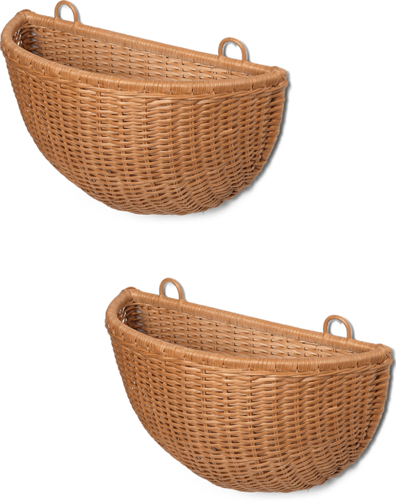 Ferm Living Braided Wall Pockets (2 x, 45 x 18.5 x 41 cm)