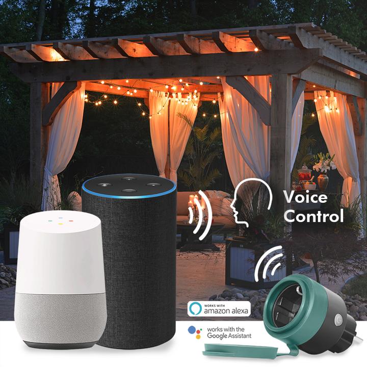 Immagine prodotto LogiLink Smart Home Wi-Fi Plug Outdoor CEE 7/3