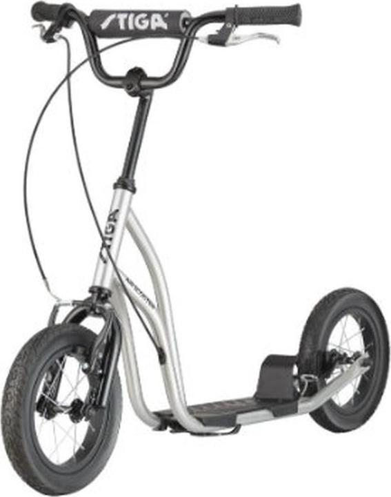 Productafbeelding Stiga Pedaalscooter " Luchtscooter 12 inch " Massieve rubberen banden, handremmen