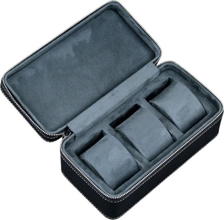 Immagine prodotto Atelier Farel Leder-Uhrenetui ZIP Premium - 3 Uhren