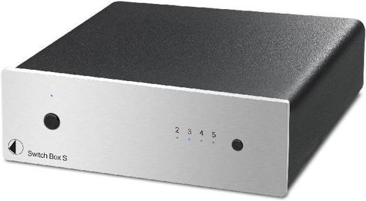 Actual product image Pro-Ject Switch Box S Silver (Audio Switch)