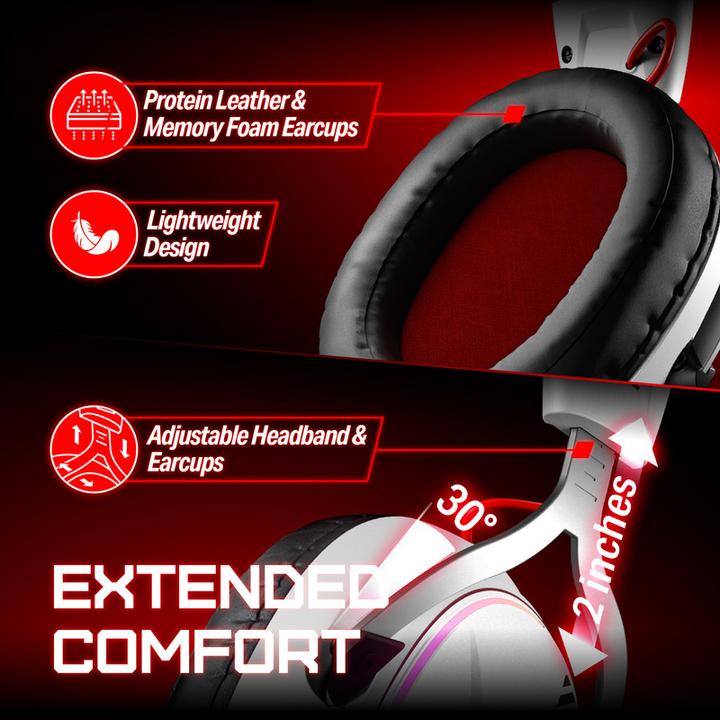 Actual product image OXS Storm G2 Wireless Gaming Headset 7.1 Virtual Surround Sound