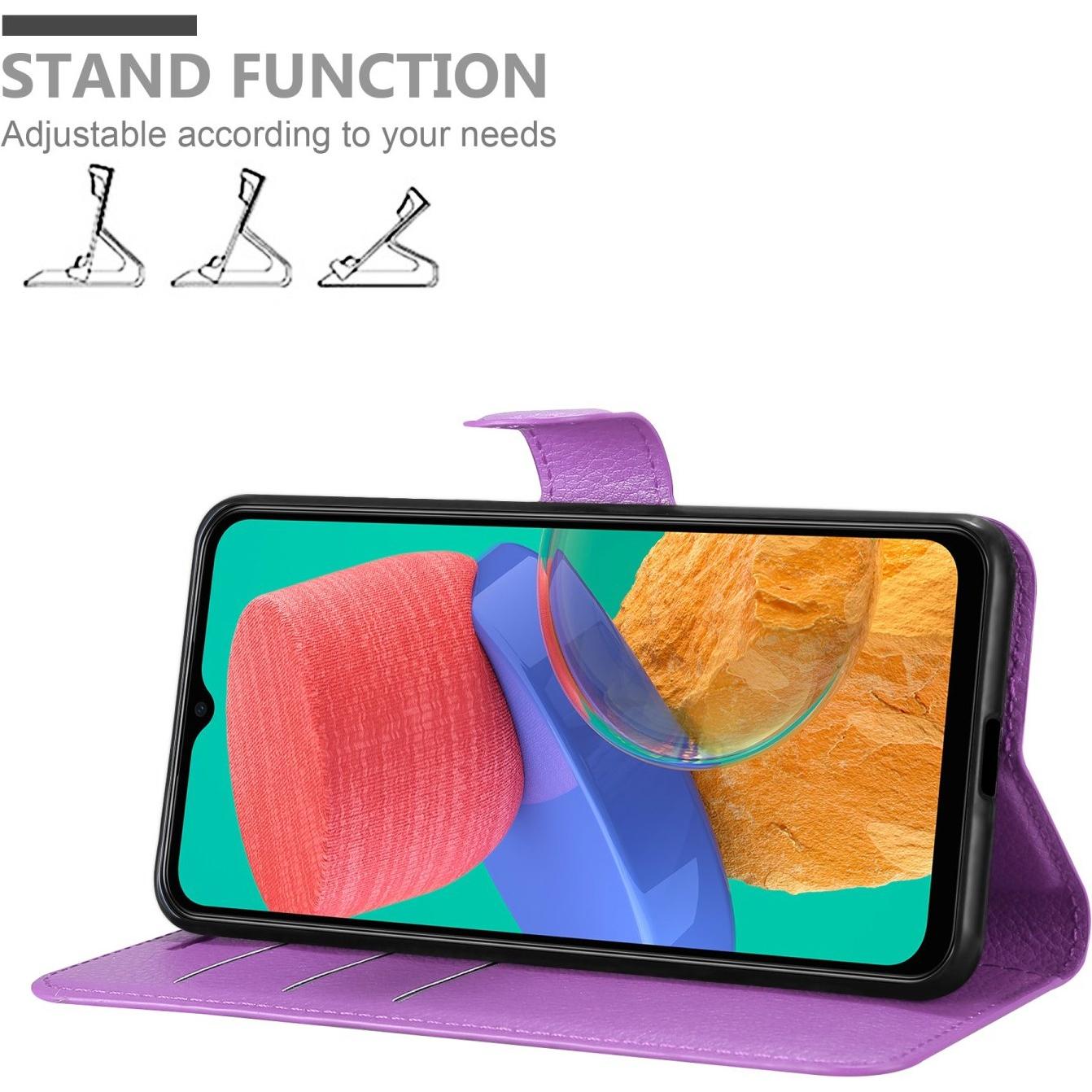 Thumbnail - Cadorabo Book Stand Hülle für Samsung Galaxy M33 5G (Samsung Galaxy A33 5G), Smartphone Hülle, Violett