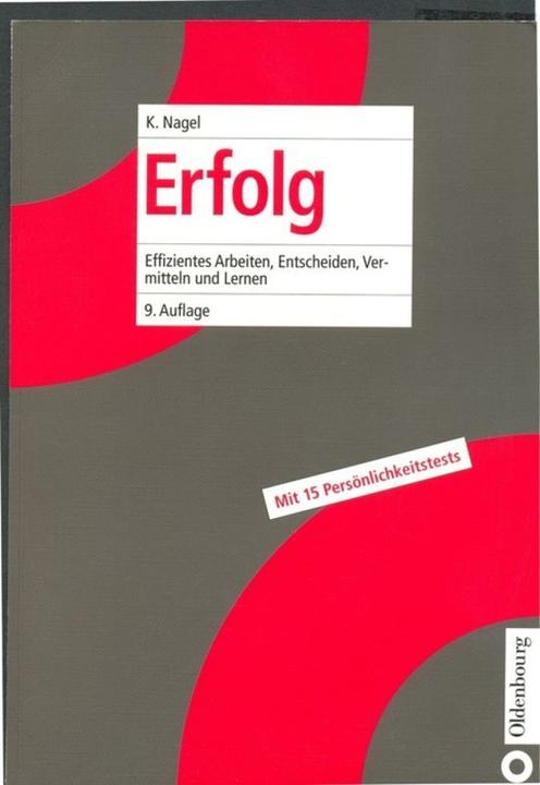 Produktbild Erfolg (Deutsch, Kurt Nagel, 2001)