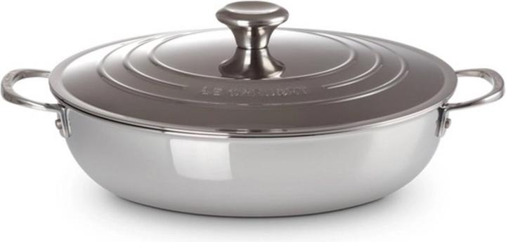 Produktbild Le Creuset 3-ply Plus (30 cm, Bräter + Schmortopf, Edelstahl)