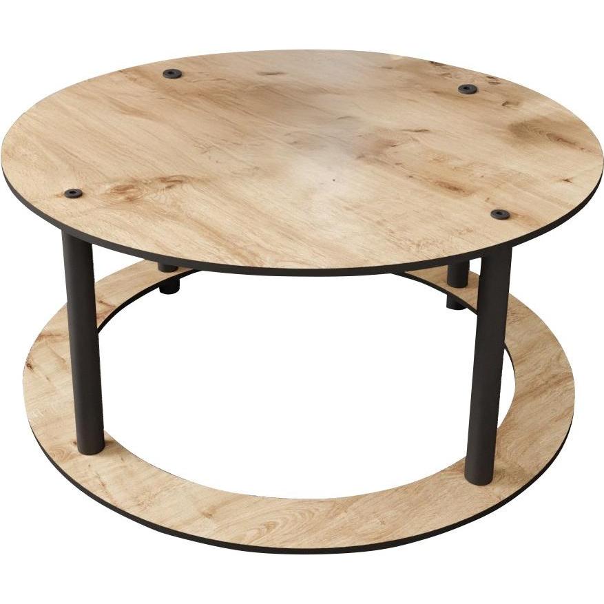 Hanah Home, Couchtisch + Beistelltisch, Hole Round (70 x 38 x 70 cm)