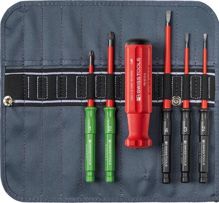 PB Swiss Tools Gereedschapsset (Gleuf, Kruisvormig PZ)