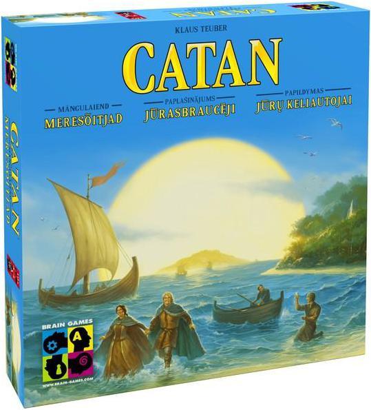 Brain Games Catan: Zee Reizigers LT / LV / EE (Ests, Lets, Litouws, 3 - 4 Spelers)