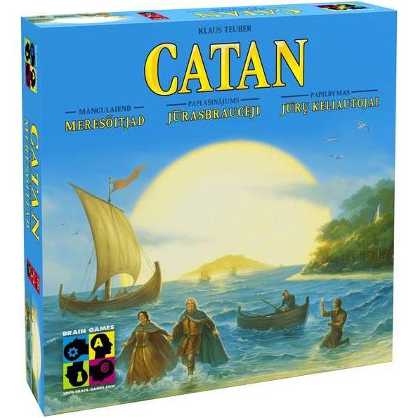 Brain Games Catan: Viaggiatori del mare LT / LV / EE (Lituano, Estone, Lettone)