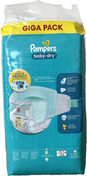 Image du produit Pampers Baby Dry (Taille 4, Pack, 120 pcs)