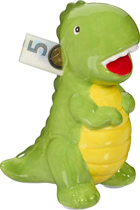 Actual product image Relaxdays Dino bank