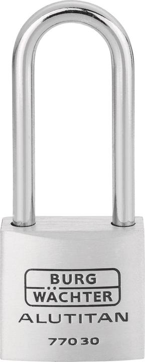 Actual product image Burg Wächter Padlocks 770 HB Alutitan